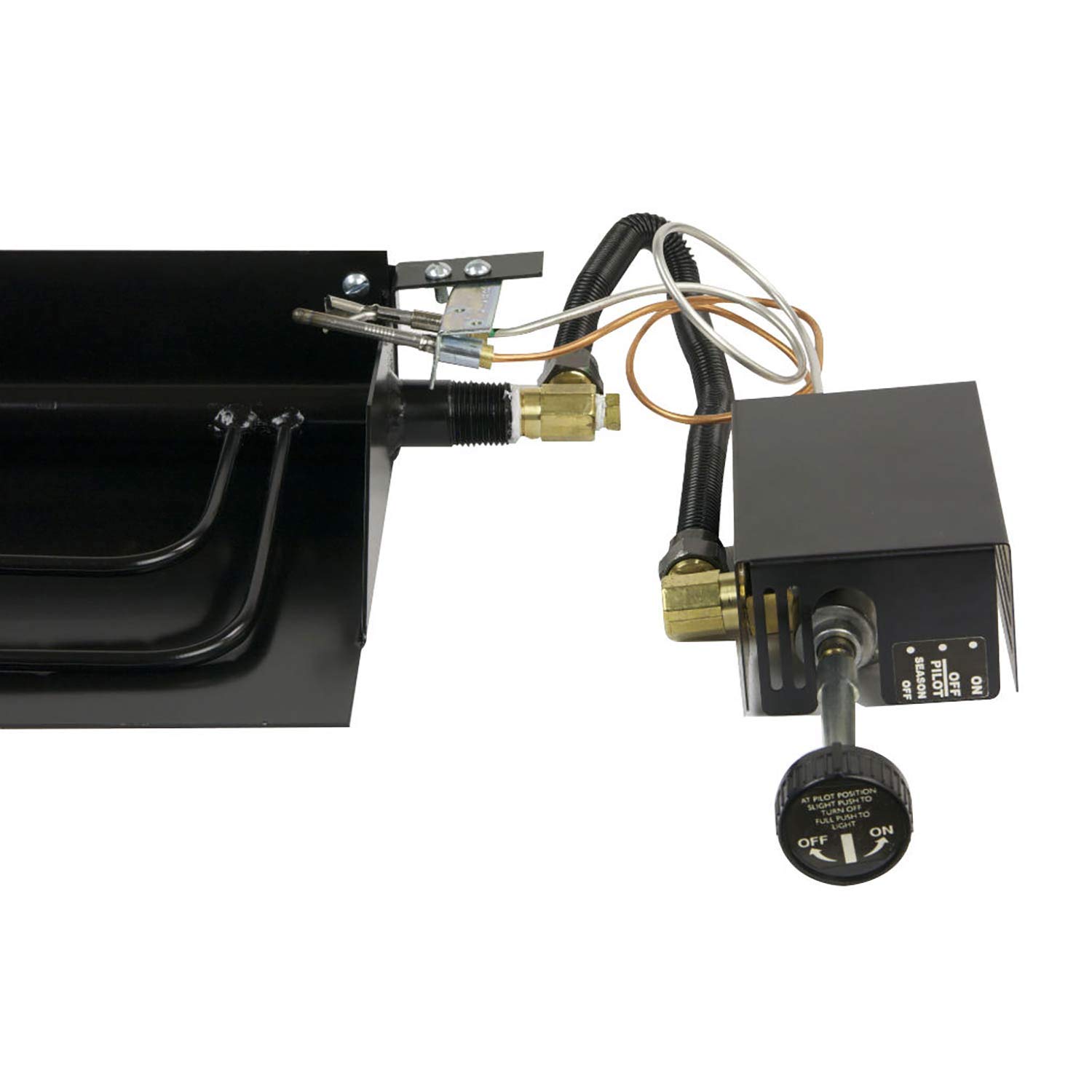 Rasmussen SPK1-P Manual Safety Pilot Kit for Propane Gas - Reliable Ignition System for Fireplaces, Heaters & Grills