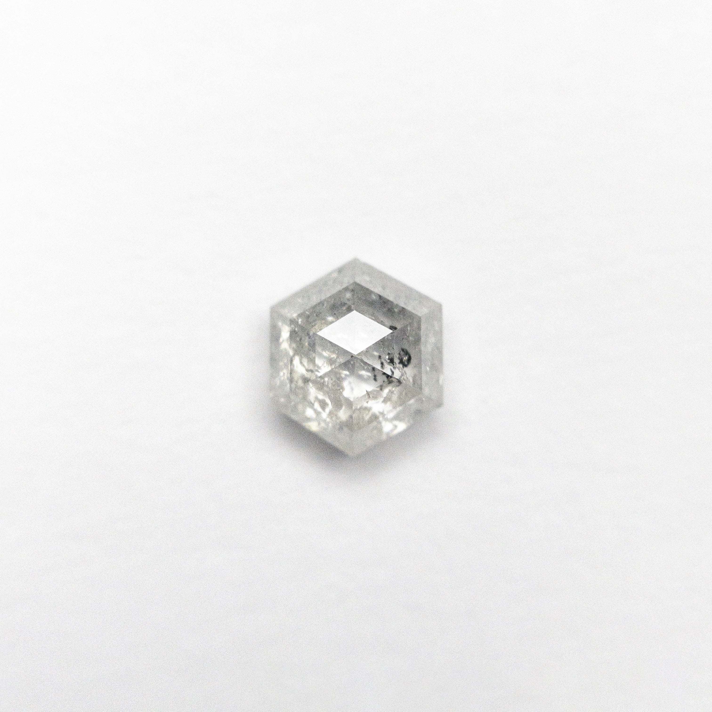 0.72ct Hexagon Step Cut Loose Gemstone - 5.59x4.86x3.17mm Natural Diamond for Jewelry Making (Item#25457) - Perfect for Engagement Rings, Earrings & Custom Jewelry Designs