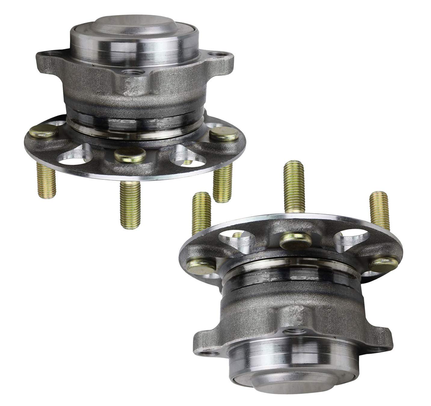 Pair of 2 Rear Wheel Hub and Bearing Assemblies for 2014-2015 Honda Accord Hybrid Plug-In - Perfect for Smooth Ride & DIY Car Repairs