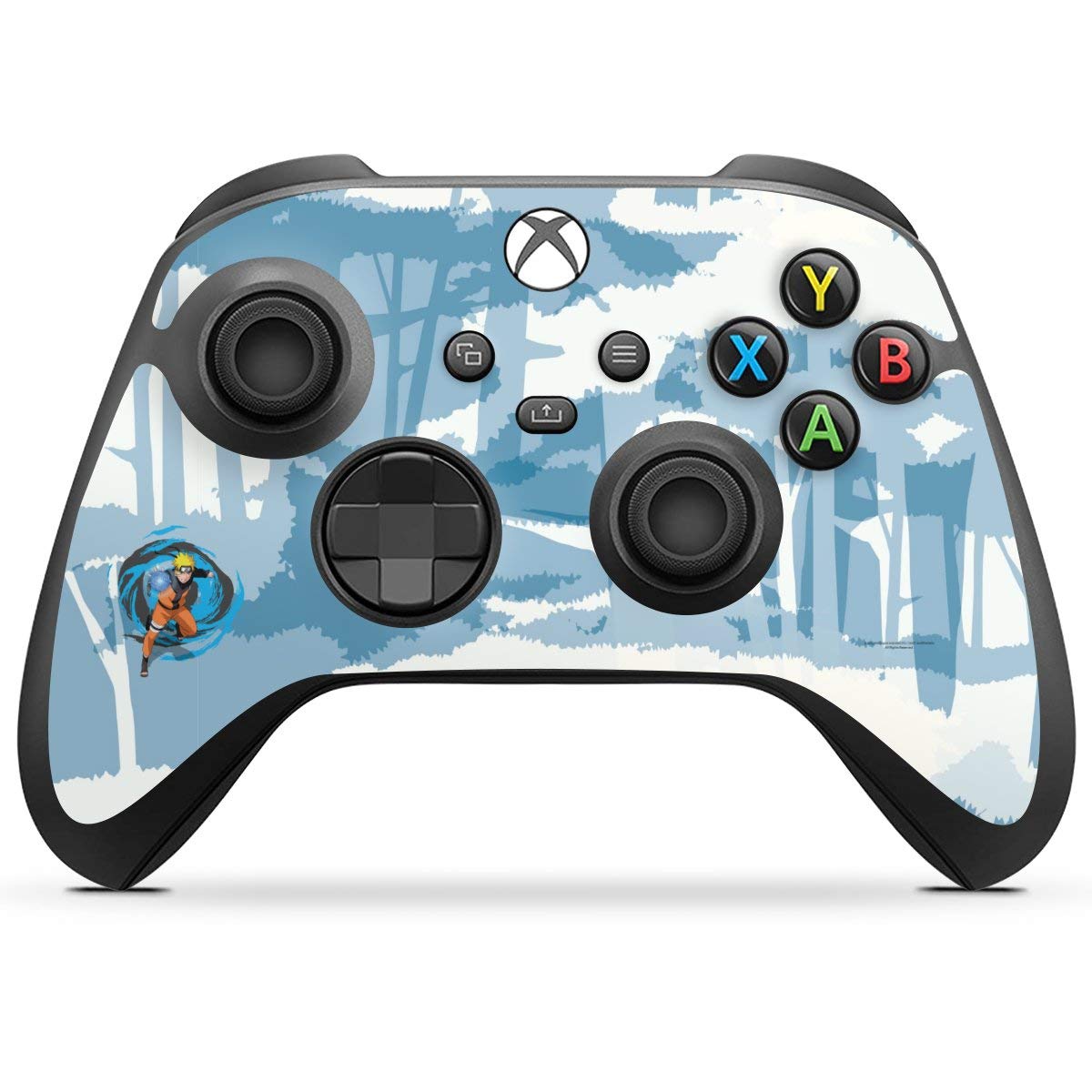 Official Naruto Shippuden Xbox Series X Controller Skin - Anime Gaming Sticker Compatible with Microsoft Xbox - Perfect for Gamers & Anime Fans