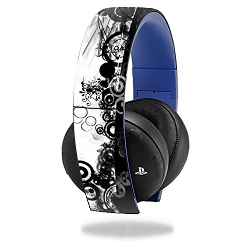 MightySkins Decorative Vinyl Skin Wrap Compatible with Sony PS4 Gold Wireless Headset (Original Model ONLY) - Customizable Headphone Sticker Skins for Gaming, Streaming & Personalization