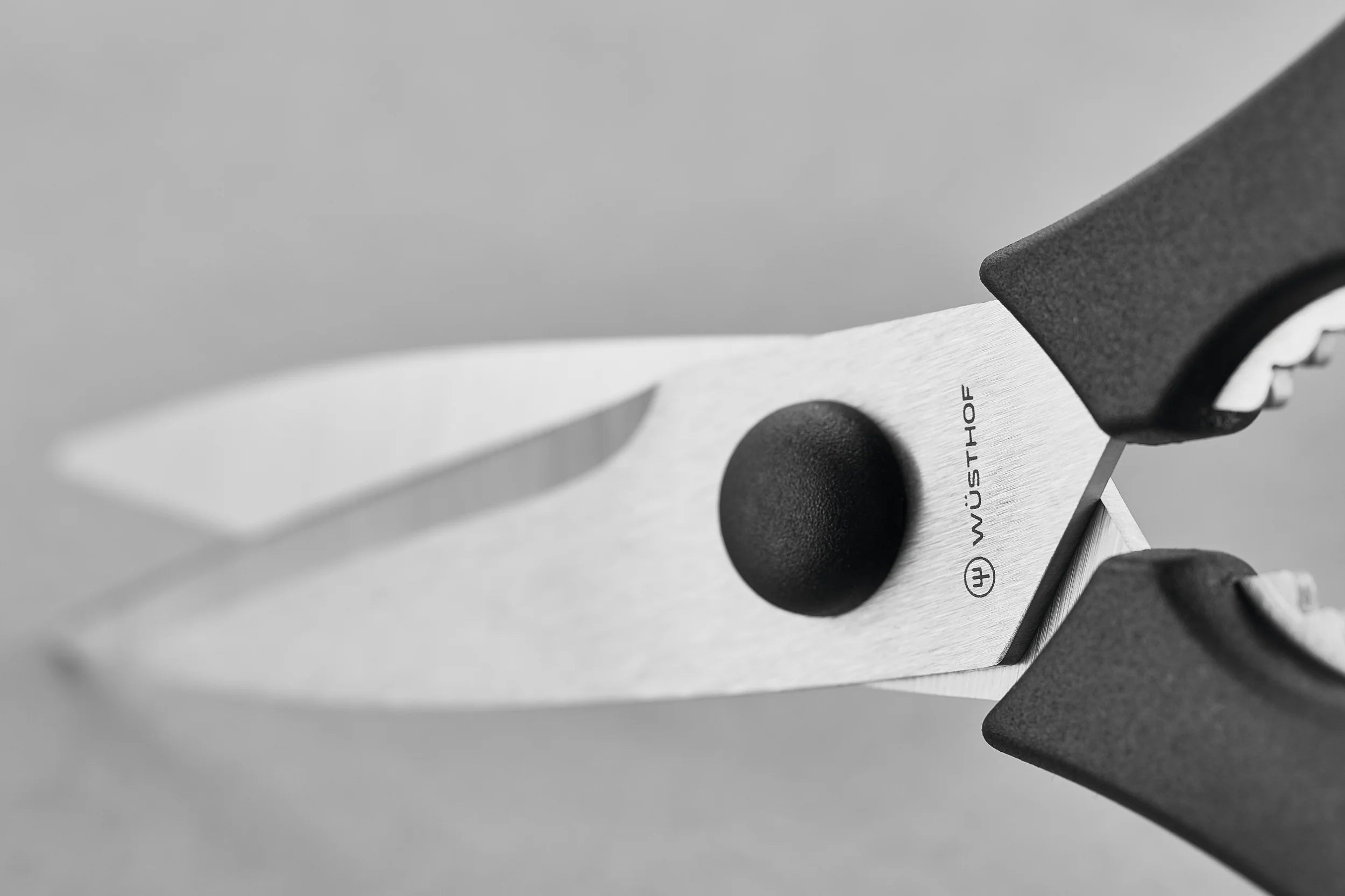 Wusthof 8-Inch Black Kitchen Shears - Heavy Duty Stainless Steel Scissors for Cutting Meat, Poultry, Herbs & More - Dishwasher Safe Cooking Shears for Professional Chefs & Home Cooks