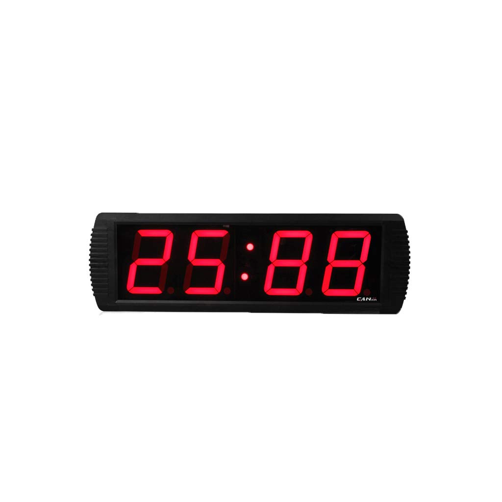 GANXIN LED Wall Clock - Digital Countdown Timer with Minutes & Seconds Display for Debates, Presentations, and Time Management | Perfect for Classrooms, Meetings & Events