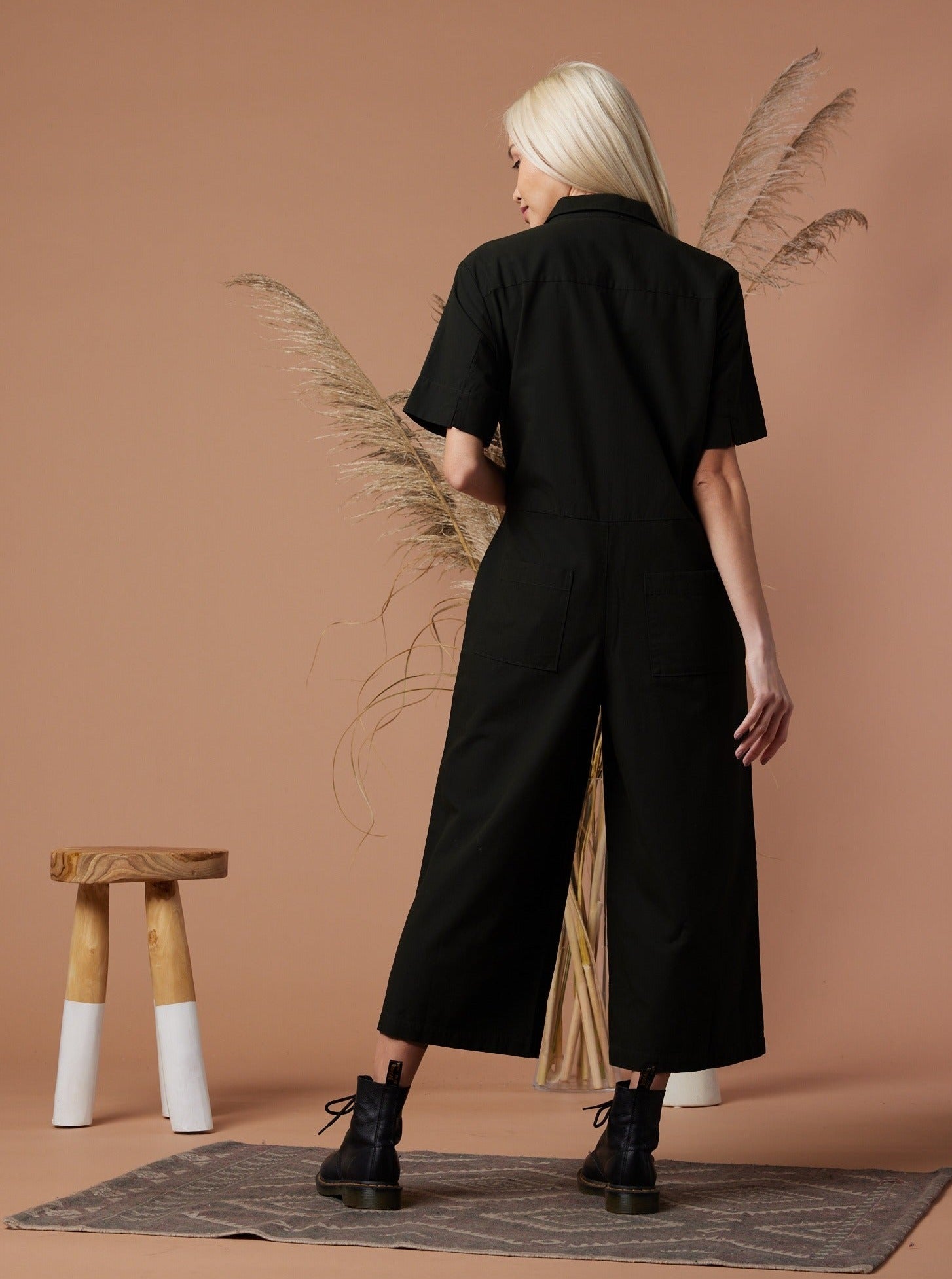 Libra Jumpsuit for Women - Stylish Black Romper | Perfect for Casual Outings, Parties & Summer Vacations