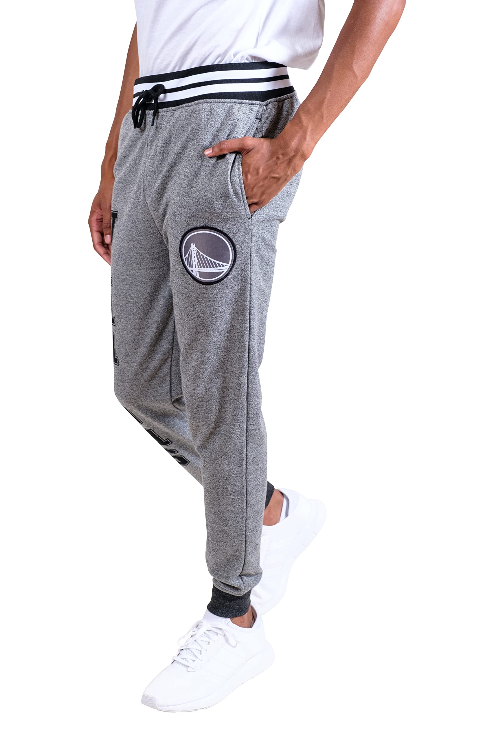 Official NBA Men's Game Day Jogger Sweatpants - Ultra Soft & Comfortable Basketball Pants for Casual Wear, Lounge & Sports