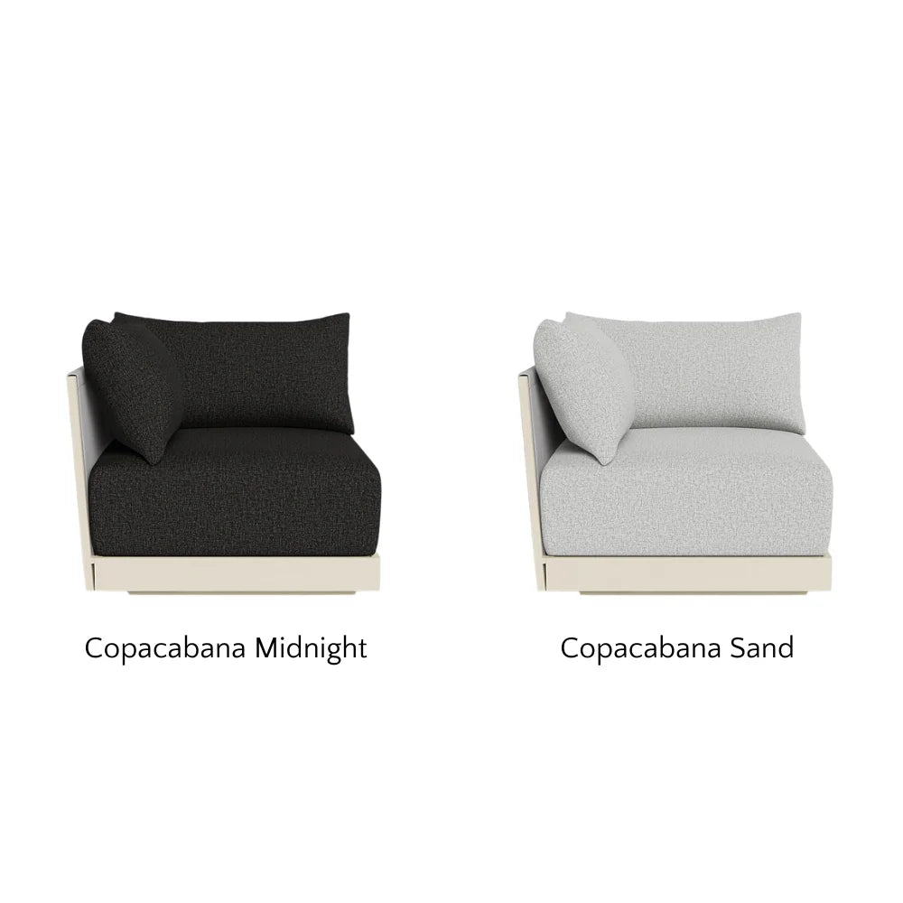 Antigua Outdoor Corner Sectional Sofa Set - Waterproof Wicker Patio Furniture with Cushions - Perfect for Backyard, Poolside & Garden Relaxation