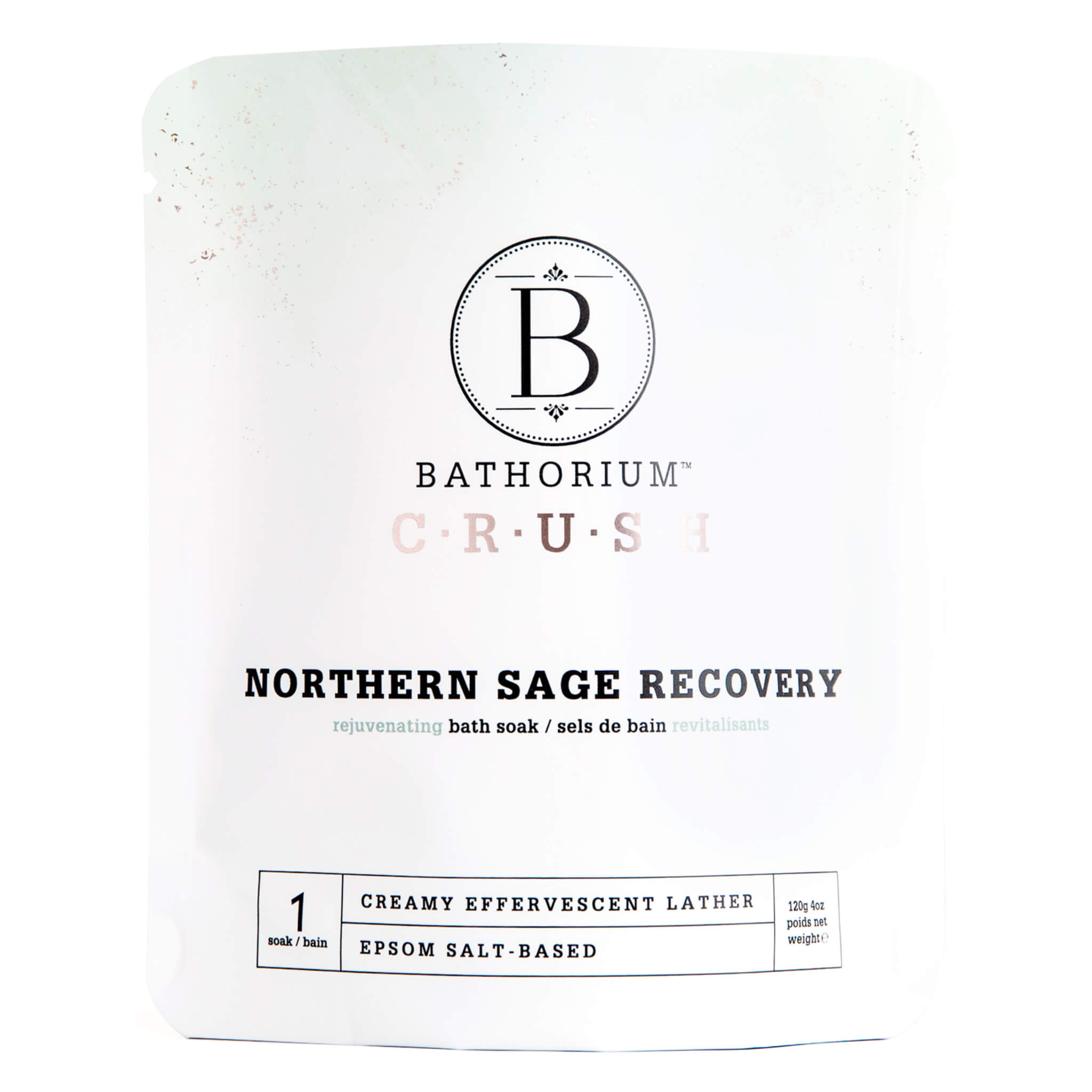 Northern Sage Recovery Bath Crush - Organic Muscle Relaxation & Stress Relief - Perfect for Post-Workout Recovery & Spa Night Self-Care