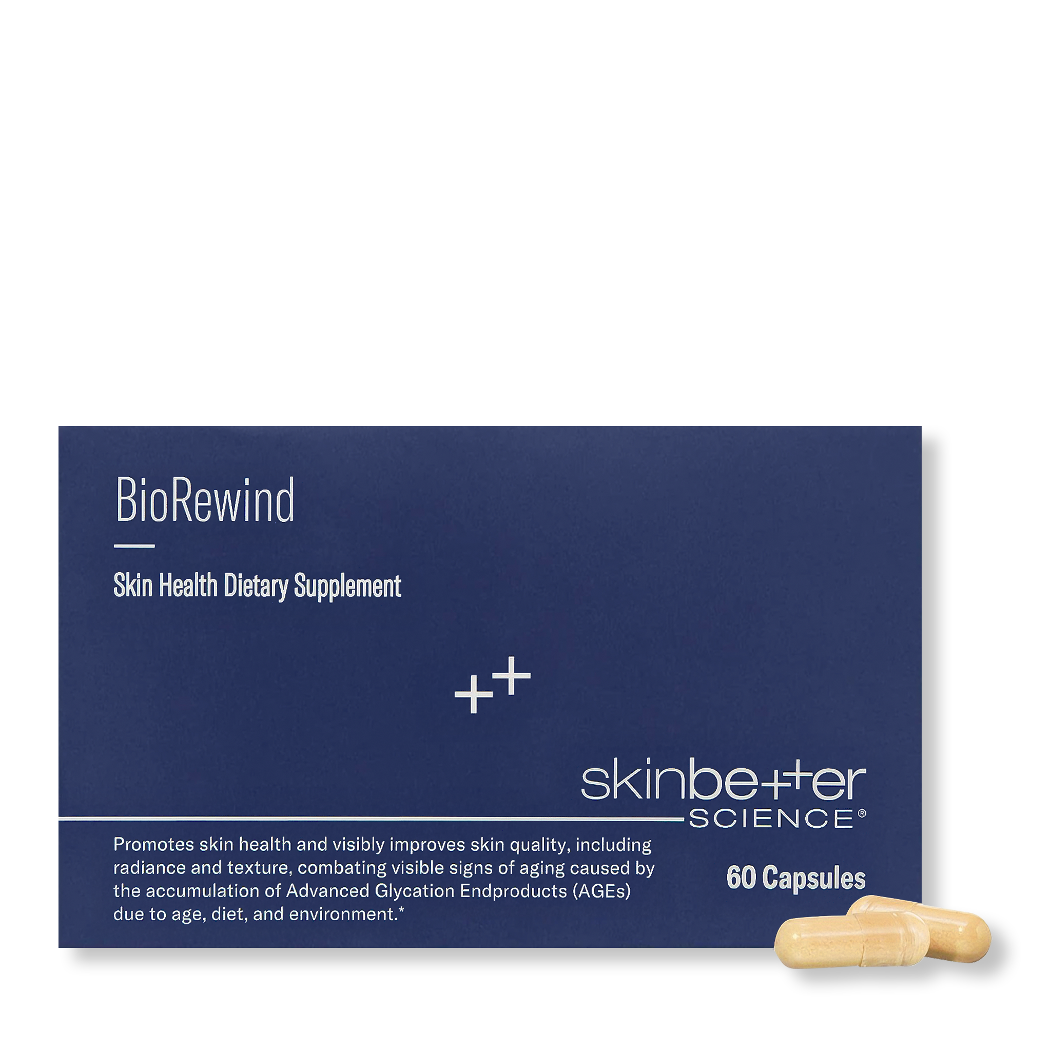 Skinbetter BioRewind Anti-Aging Skin Health Supplement - Supports Collagen & Hydration for Glowing Skin | Perfect for Daily Skincare Routine & Travel