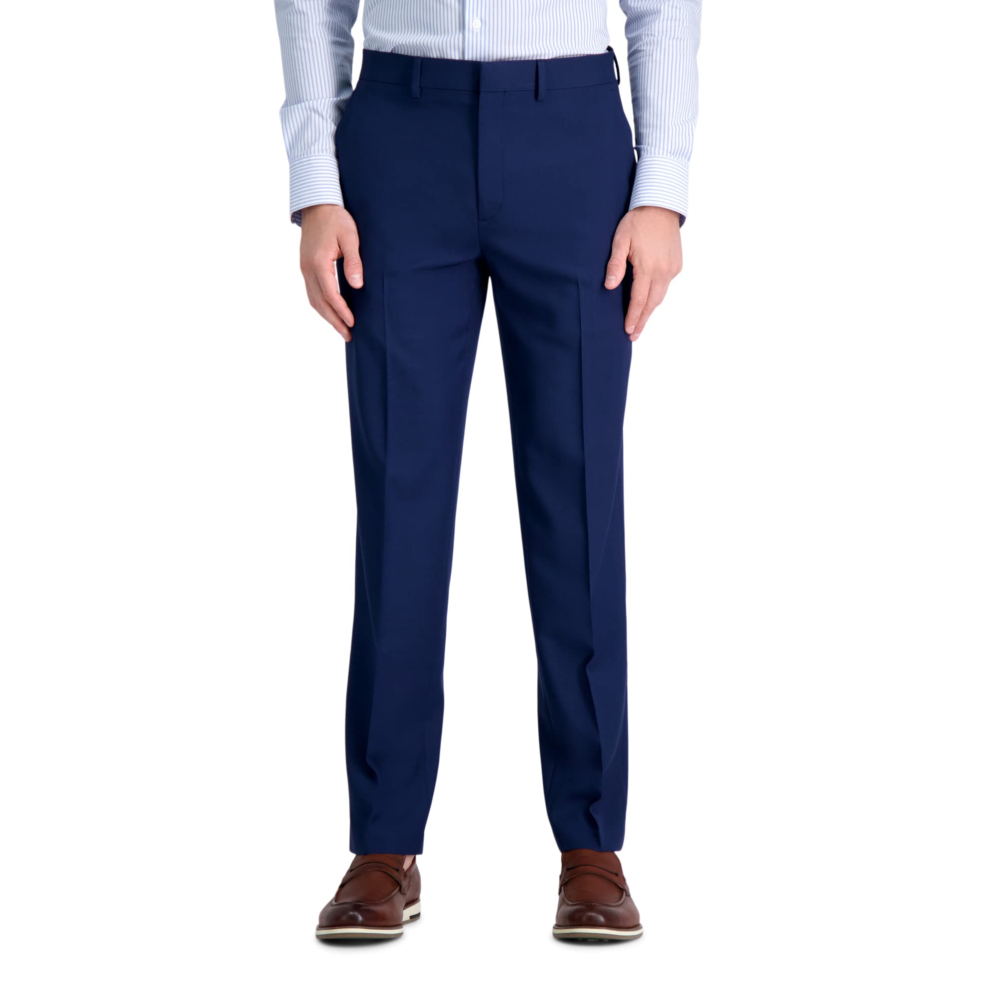 Haggar Men's Smart Wash with Repreve Tailored Fit Suit Separates - Pants & Jackets for Business & Formal Occasions | Wrinkle-Resistant & Eco-Friendly Work Attire