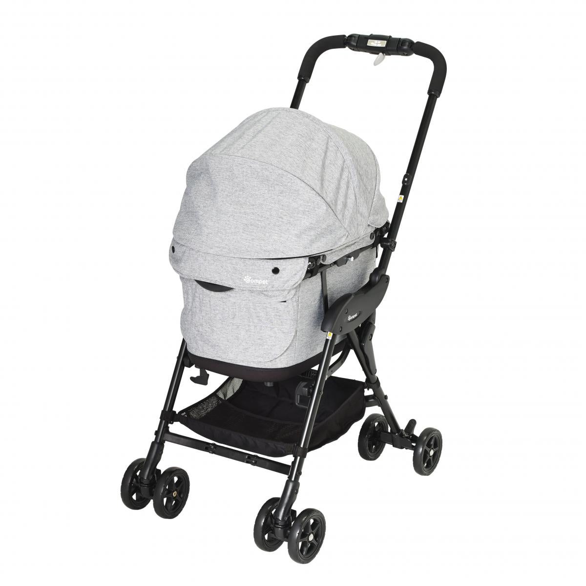 Milimili EG Pet Stroller - Lightweight Foldable Dog & Cat Carrier with Storage Basket - Perfect for Travel, Shopping & Outdoor Adventures