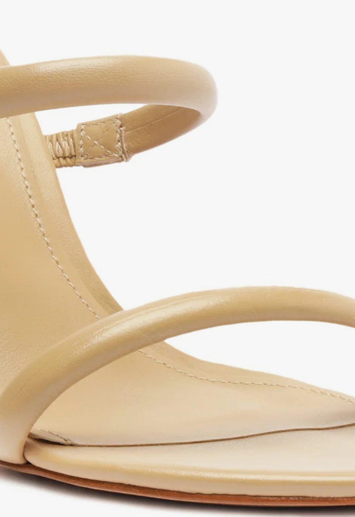 Taliah Nappa Leather Sandals for Women | Genuine Leather Summer Slide Sandals | Comfortable Casual & Beach Wear