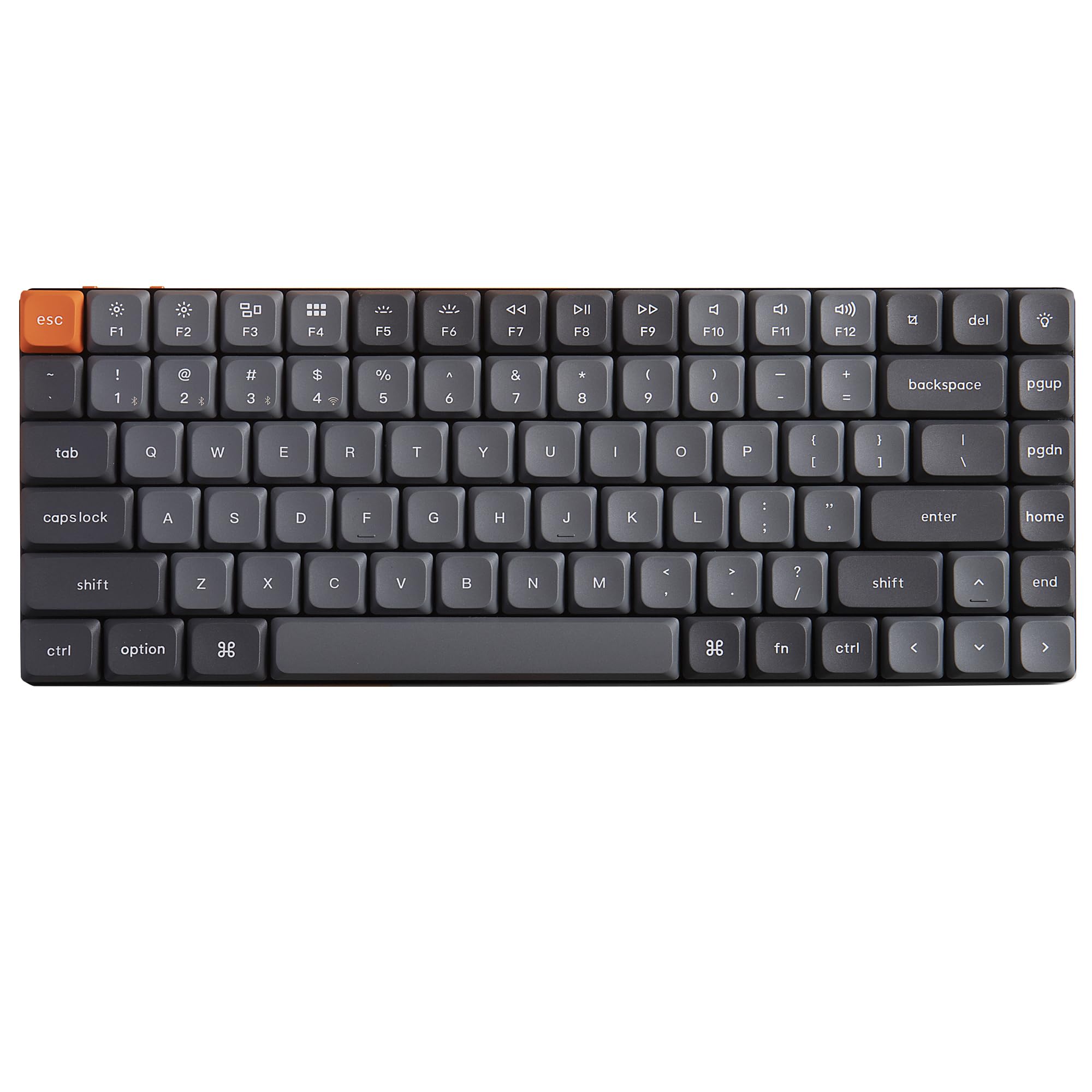 Keychron K3 Max Ultra-Slim Wireless Mechanical Keyboard - QMK/VIA Programmable, Hot-Swappable Brown Switches, 3-Mode Connectivity (2.4GHz/Bluetooth/Wired), 75% Compact Layout with RGB Backlit - Perfect for Gaming, Office & Mac/Windows Users