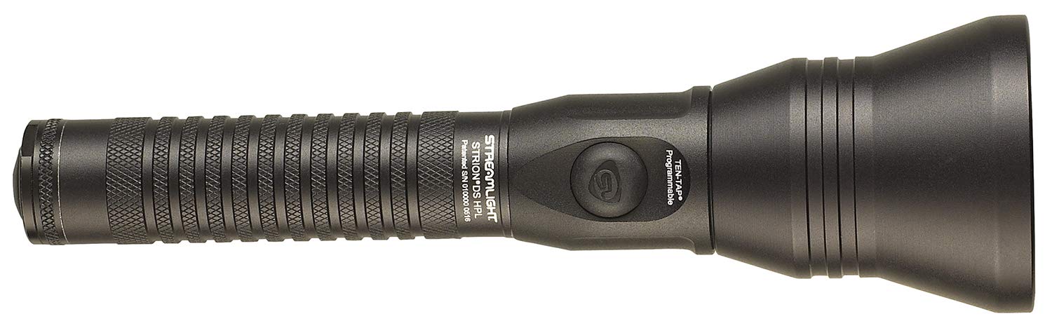 Streamlight Strion DS HPL 700 Lumen Rechargeable Dual Switch Flashlight - High Power LED Tactical Light for Police, Security, Camping & Emergency Use
