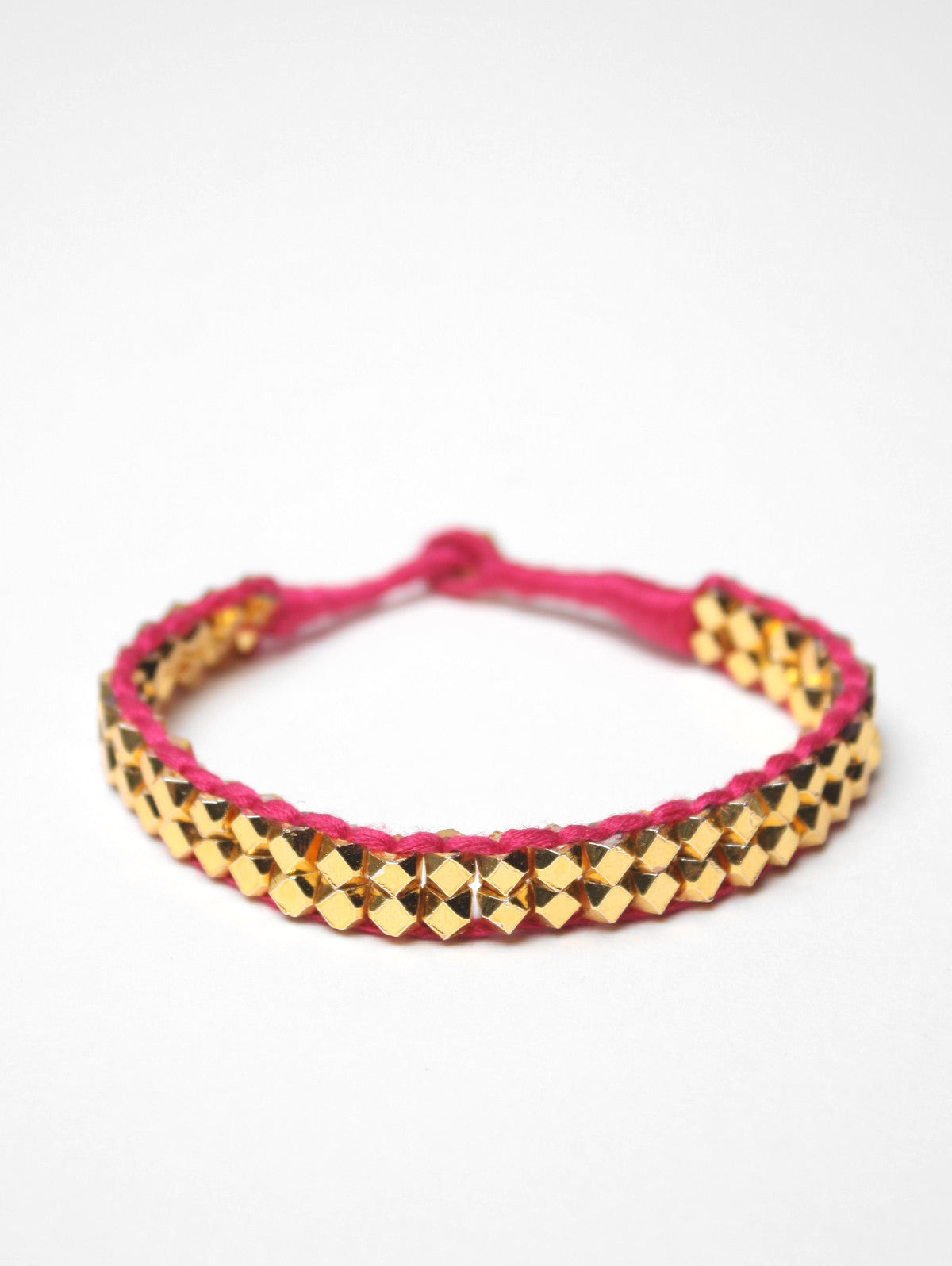 Aurora Gold Plated Bracelet for Women - Elegant Fuchsia CZ Crystal Adjustable Bangle - Perfect for Parties, Weddings & Everyday Wear