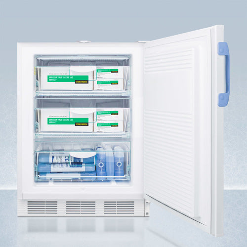 Accucold 24 Inch ADA Compliant Built-In All Freezer - Commercial & Medical Use, Perfect for Restaurants, Labs & ADA Compliant Spaces