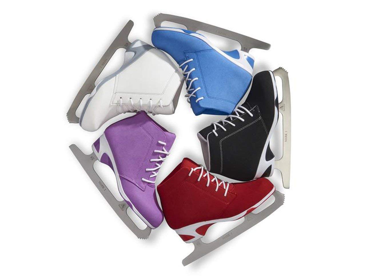 Jackson Ultima Women's Recreational Softec Diva DV3000 Figure Ice Skates - Comfortable & Stylish Ice Skating Shoes for Beginners & Recreational Use - Perfect for Rink Skating, Ice Shows & Winter Fun