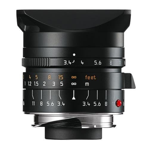 Leica Super Elmar M 21mm f/3.4 ASPH Lens - Ultra Wide Angle Prime Lens for Leica M Mount Cameras - Perfect for Landscape, Architecture & Low Light Photography
