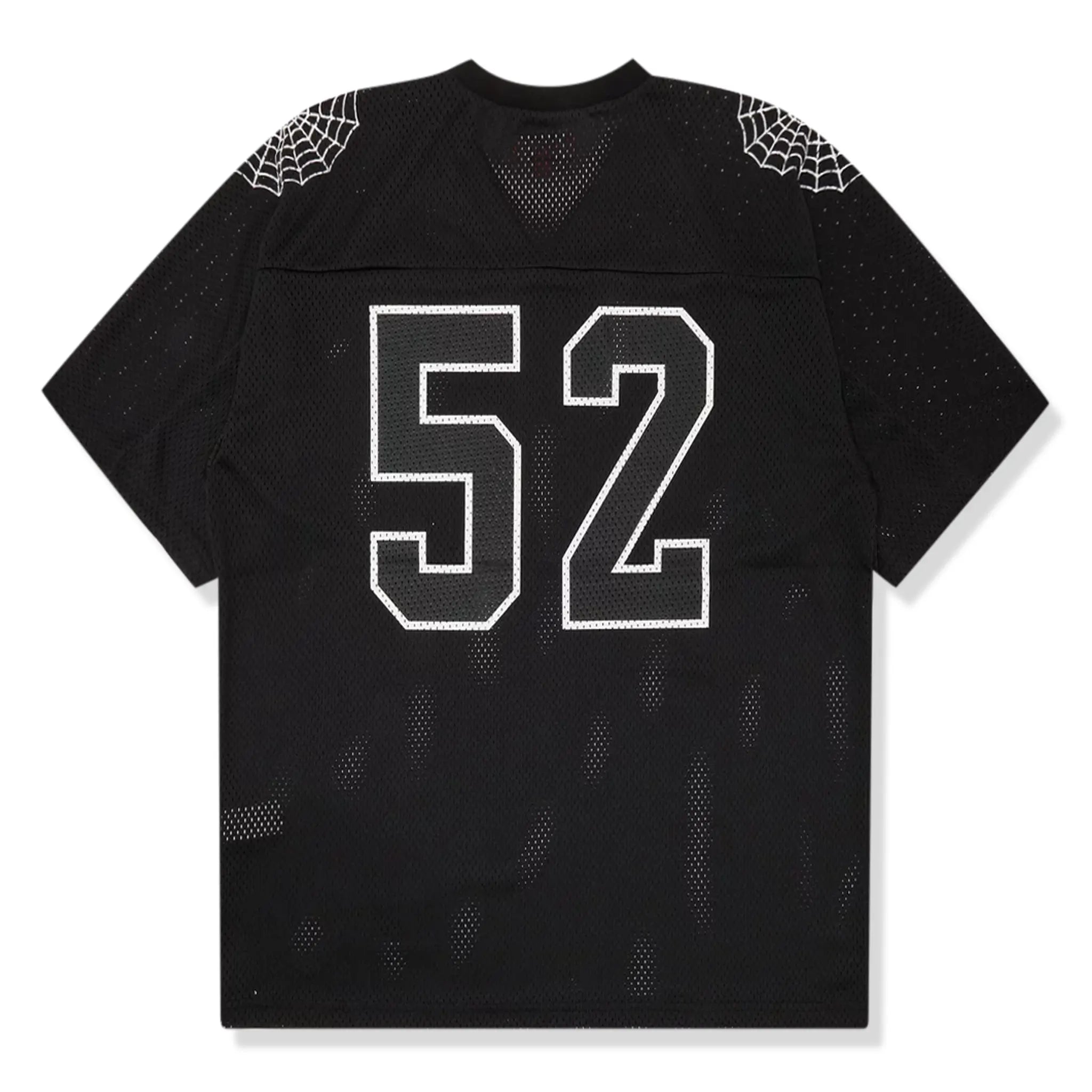Supreme Spiderweb Black Football Jersey - Men's Sports Performance Shirt for Training & Games - Perfect for Football, Soccer, and Fan Apparel