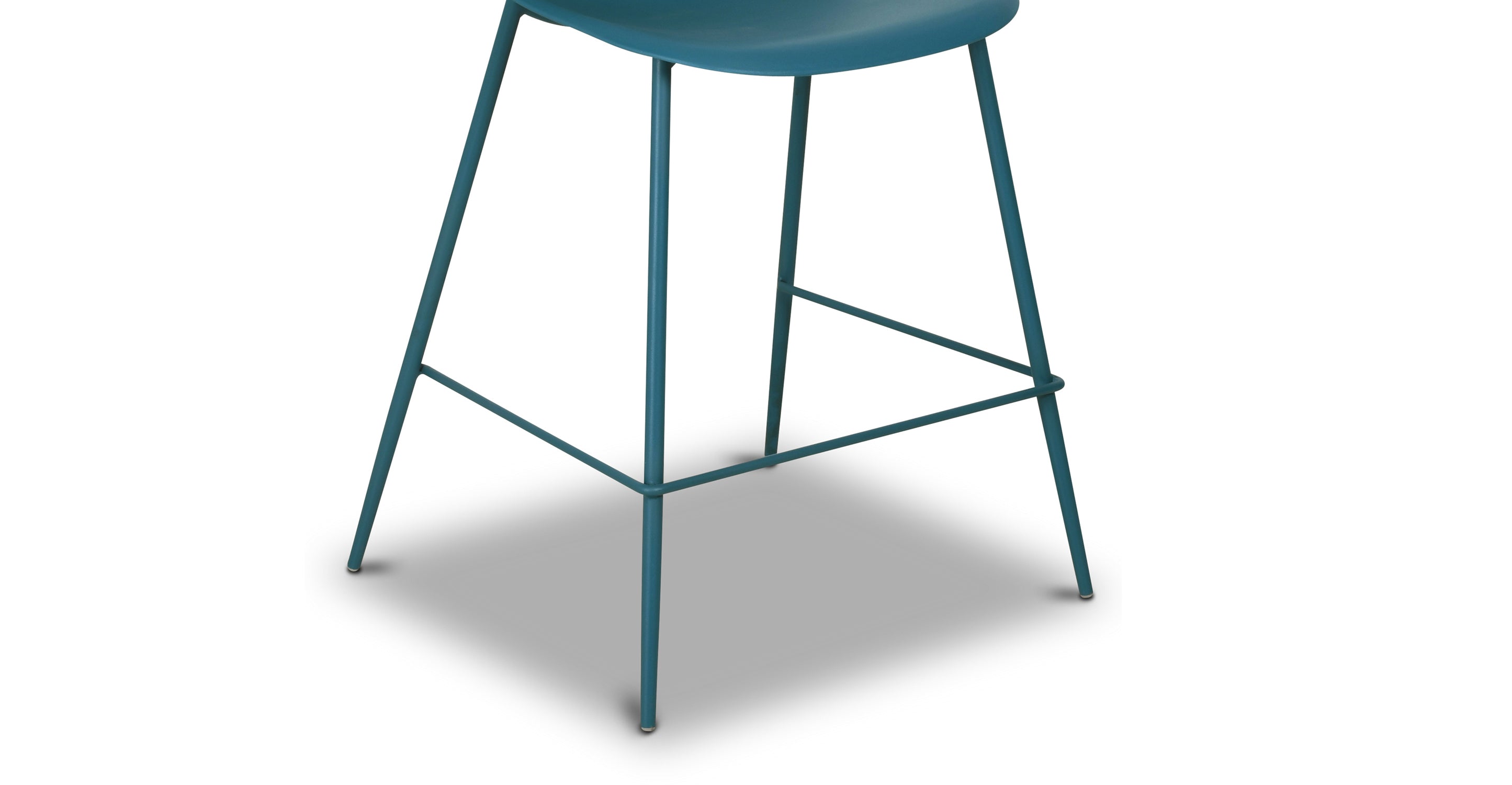 Isla Counter Height Stool - Adjustable Bar Stool with Backrest, Modern Kitchen Island Stool for Dining & Breakfast Nook, Perfect for Home, Cafe & Restaurant Use