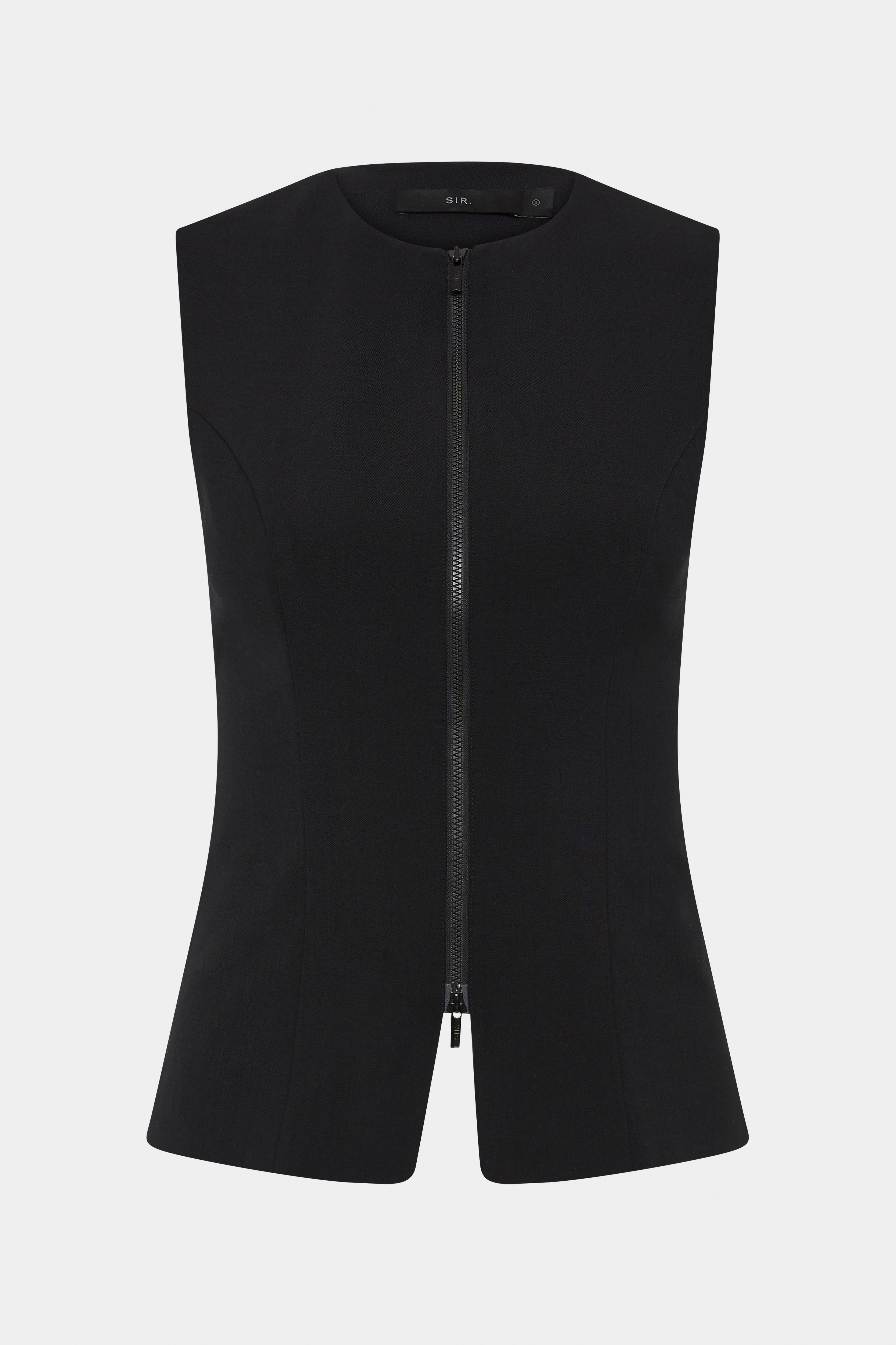Laredo Zip Top Black - Stylish & Comfortable Women's Hoodie for Casual Wear, Outdoor Activities & Layering