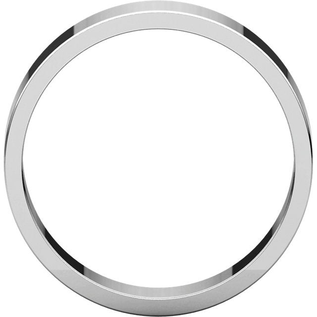 14K Gold 5mm Flat Wedding Band for Women - Elegant & Durable Ring for Bridal, Anniversary, or Everyday Wear