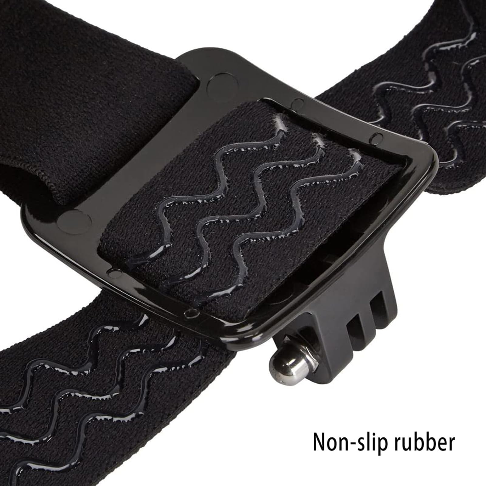 GoPro Head Strap Mount - Compatible with Hero 13/12/11/10/9/8, Session & AKASO EK7000, Brave 4/5/6/7 LE, V50X, Dragon Touch, Jadfezy, Exprotrek, VEMONT, WOLFANG Action Cameras - Adjustable Elastic Headband for Hands-Free Recording - Perfect for Sports, Vlogging & Outdoor Adventures