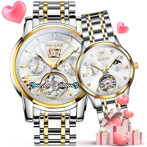 9965+6608: Two tone band & white dial