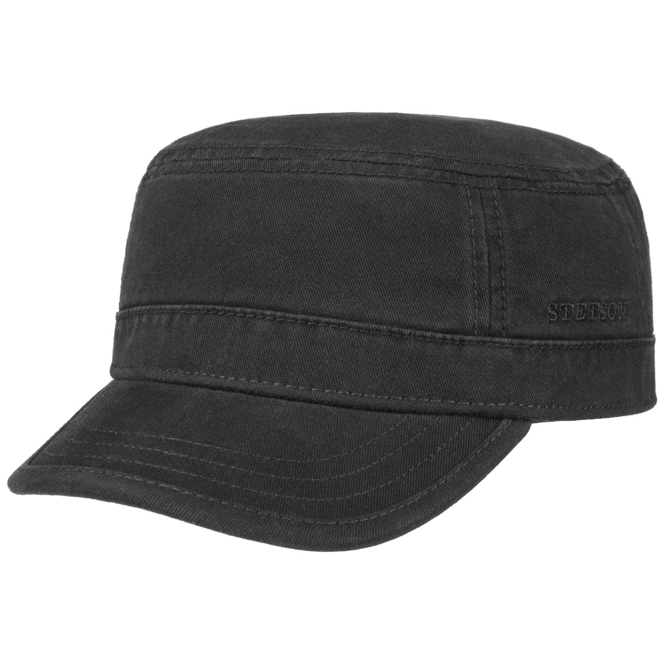 Stetson Gosper Army Cap - Vintage Military Style Hat for Men & Women | Perfect for Outdoor Adventures, Hiking, and Casual Wear