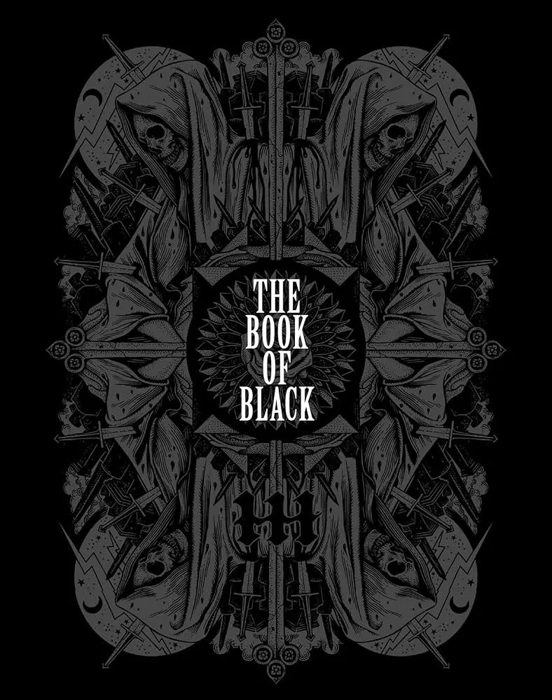 The Book of Black by Faye Dowling - Gothic Art & Dark Culture Photography Book - Perfect for Goth Lovers, Dark Aesthetic Enthusiasts & Home Decor