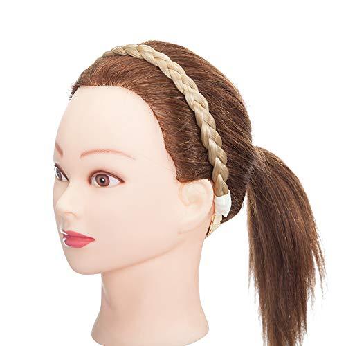 Elastic Stretch Plaited Braid Hairpiece - Natural Looking Hair Extension for Women - Perfect for Cosplay, Weddings & Daily Styling