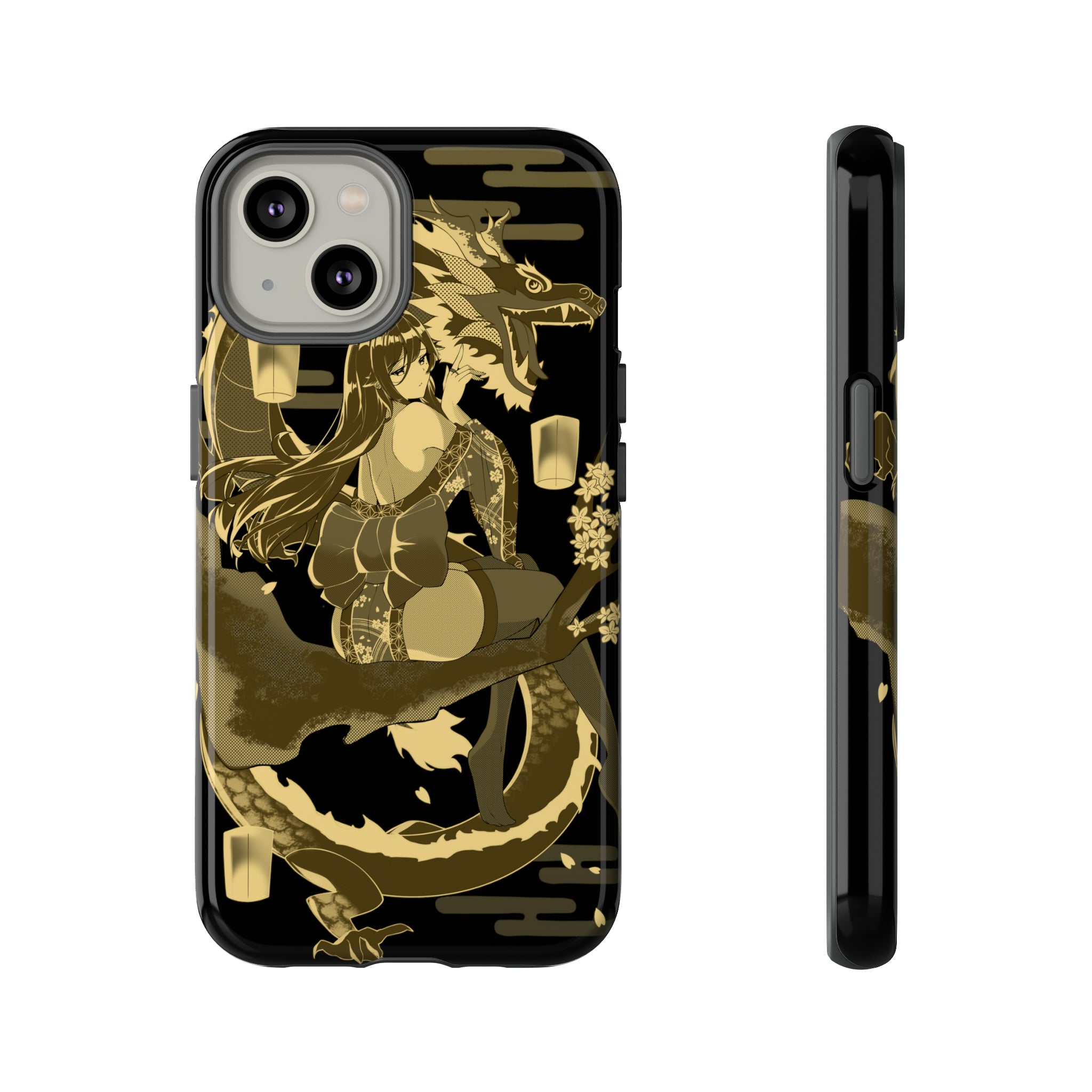 Dragon Maiden FLOR Phone Case - Stylish Protective Cover for iPhone & Samsung | Perfect for Anime Fans & Daily Use