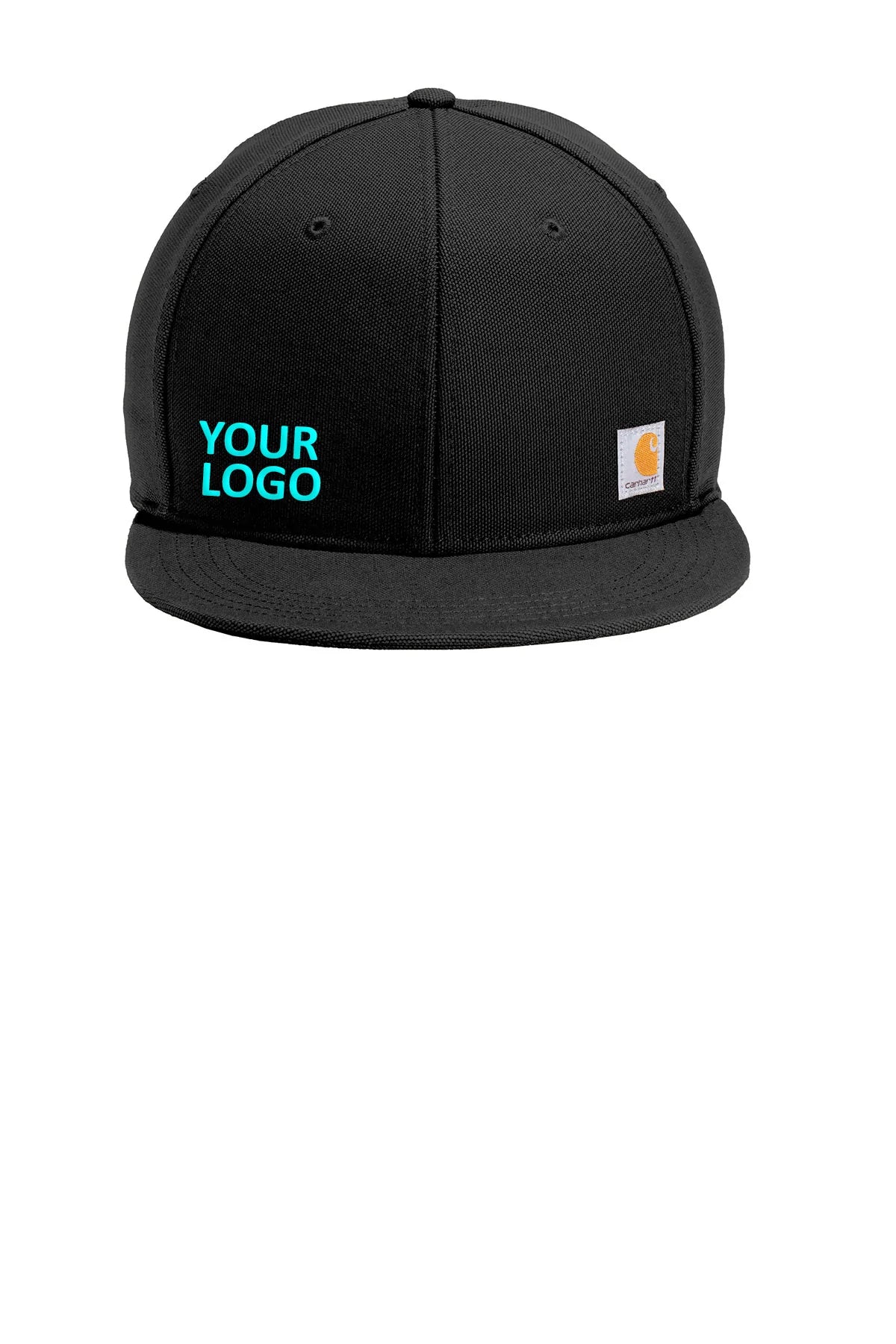 Carhartt Ashland Custom Caps for Men - Black Adjustable Baseball Hat for Outdoor Work & Casual Wear