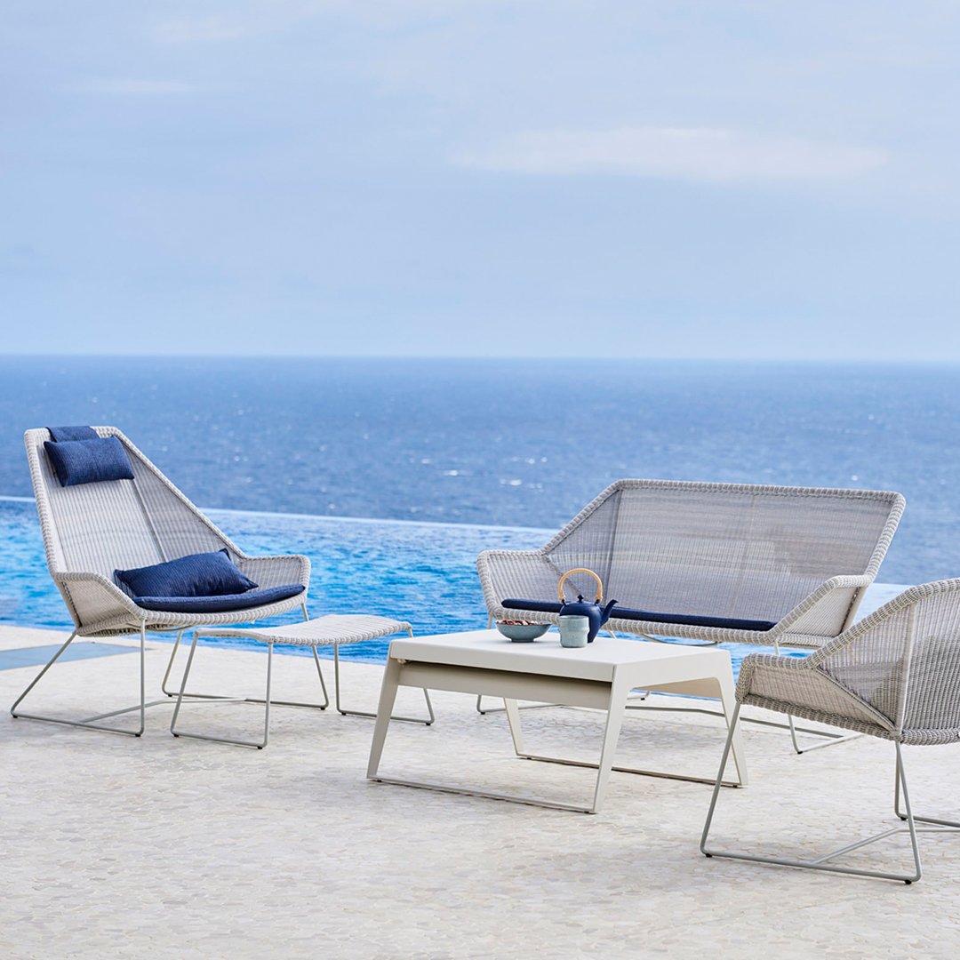 Breeze 2-Seater Outdoor Lounge Sofa - Waterproof Patio Furniture for Garden, Poolside & Backyard Relaxation