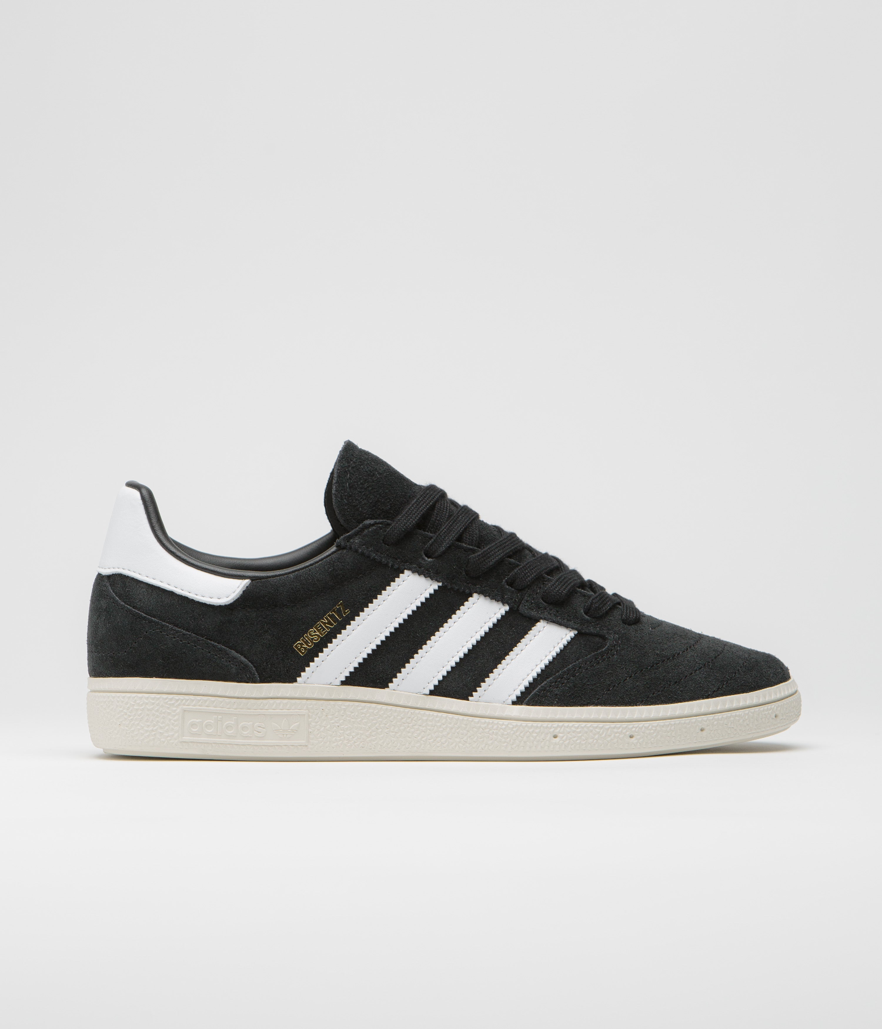 Adidas Busenitz Vintage Skate Shoes for Men - Core Black/FTWR White/Chalk White - Comfortable Sneakers for Skateboarding & Casual Wear