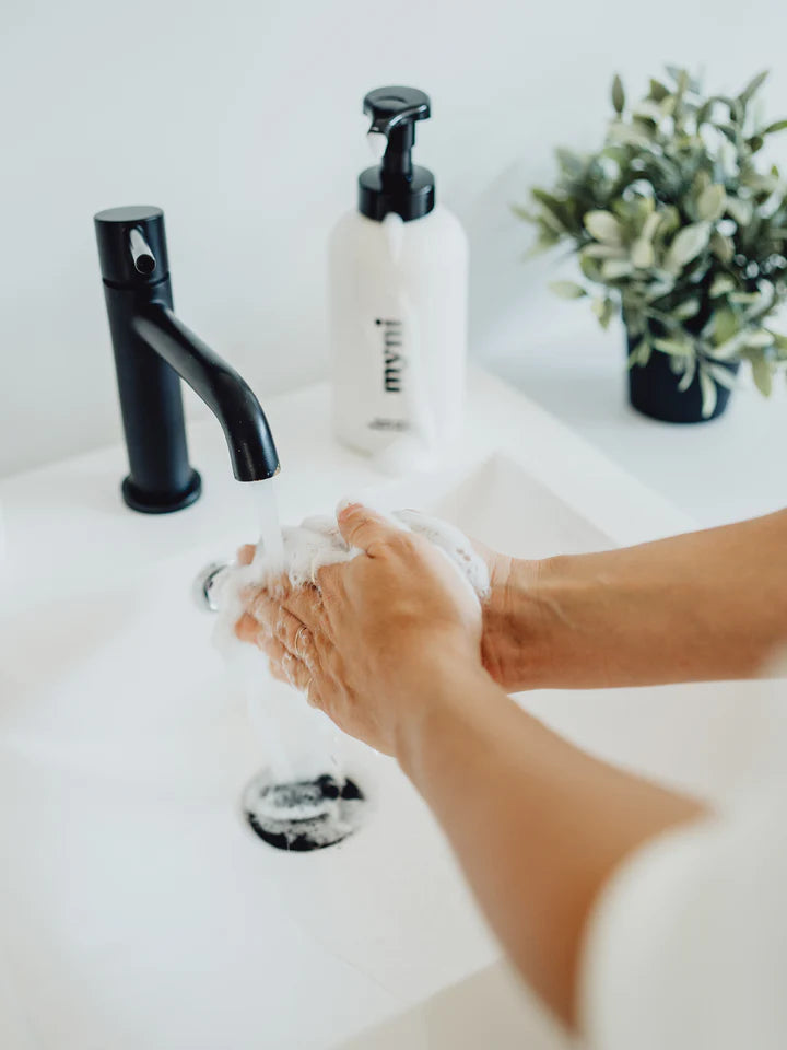 Eco-Friendly Foaming Hand Soap Tablets - Refillable, Travel-Sized, Vegan & Cruelty-Free - Perfect for Home, Office, and On-the-Go Hand Washing