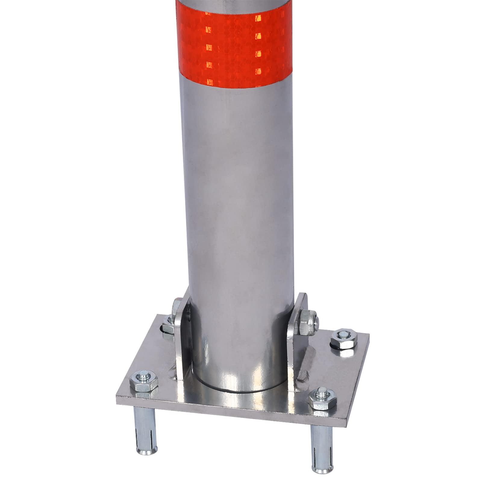 Steel Parking Bollard with Lock - 27.6