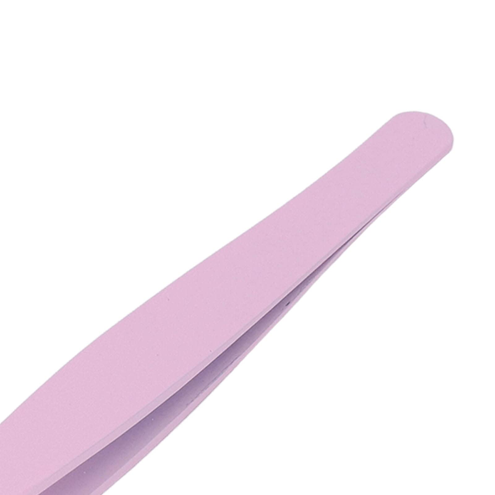 Professional Stainless Steel Eyelash Extension Tweezers - Precise Bent Lash Tweezers for False Eyelash Application | Perfect for Salon, Home Use & DIY Beauty