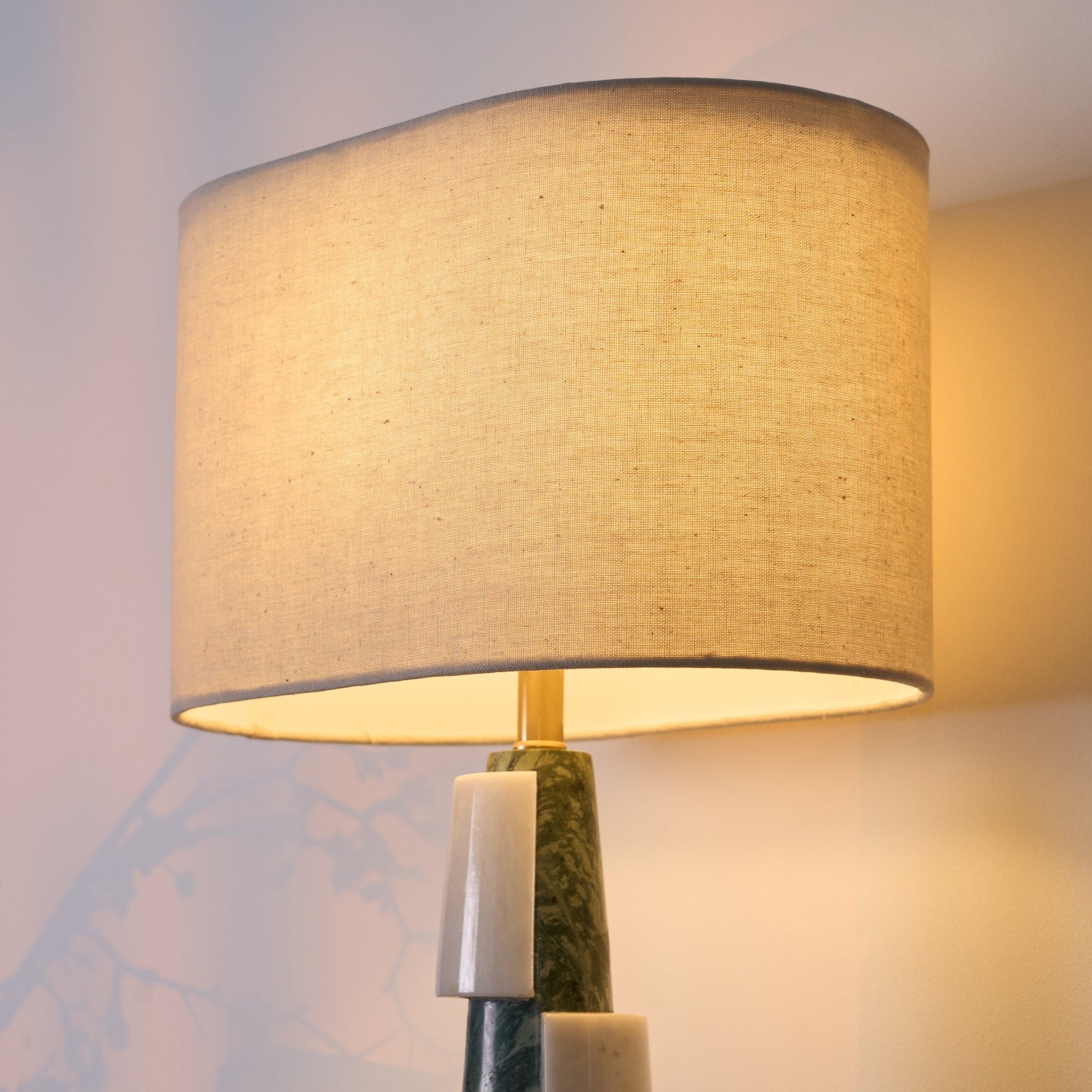 Duomo Marble Table Lamp - Elegant Italian Design for Bedroom, Living Room & Office Decor | Modern Lighting for Home & Workspace