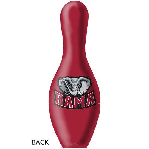 Official NCAA Alabama Crimson Tide Bowling Pin - College Football Team Collectible Gift for Fans - Perfect for Game Day Decor, Sports Memorabilia Displays & Bowling Alley Themed Parties