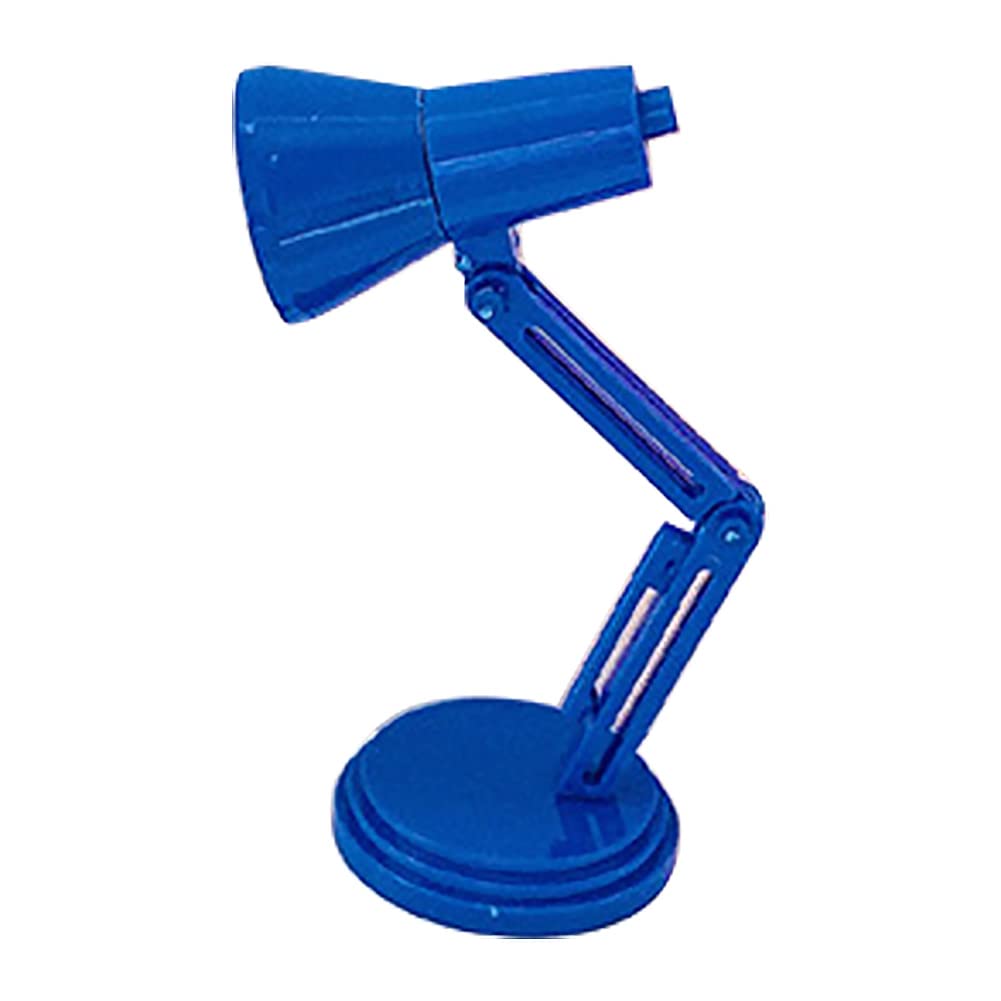 Foldable LED Table Night Lamp - Mini Desk Reading Light for Home, Office & Bedroom - Portable Blue Book Light for Studying, Working & Relaxing