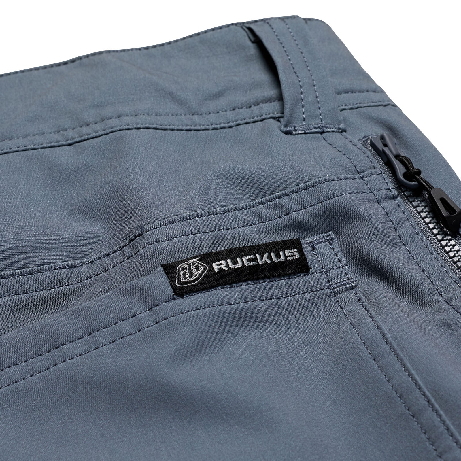 Ruckus Long Travel Pants for Men - Durable Hiking & Outdoor Adventure Pants in Steel Blue - Perfect for Camping, Hiking & Travel