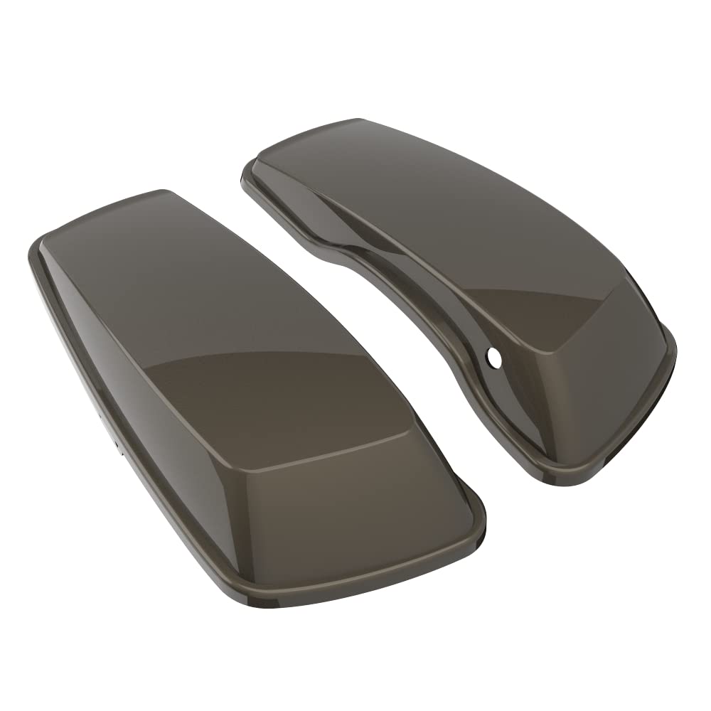 Advanblack Motorcycle Saddlebag Lids for Harley-Davidson Touring, Road Glide, Street Glide Special & Road King (2014-2023) - Durable Replacement Covers for Long Rides & Road Trips