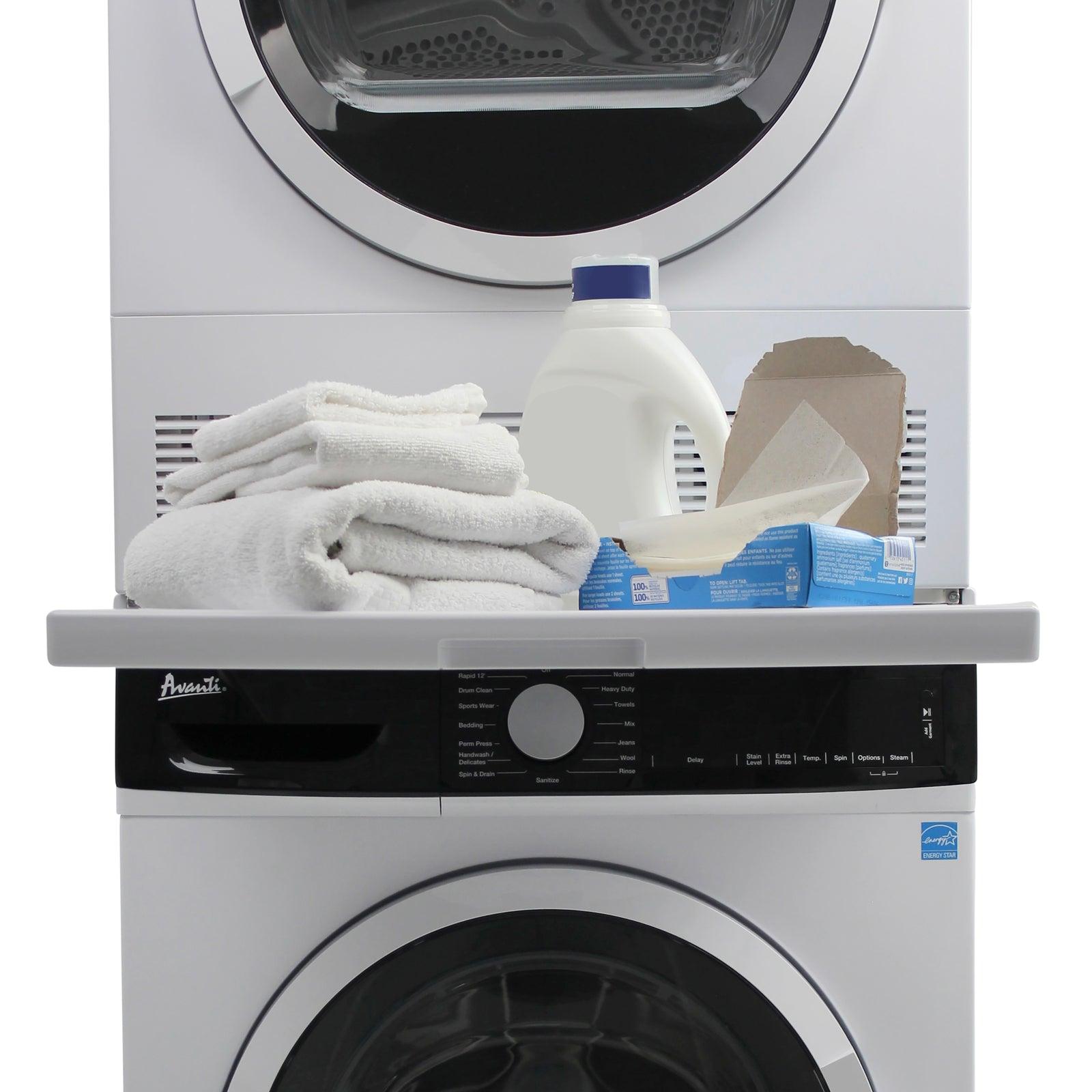 Avanti SK1V0W Stacking Kit for Laundry - Compatible with FLW22V0W & FLD40V0W Front Load Washer & Dryer - Secure Stacking Solution for Small Spaces & Laundry Rooms