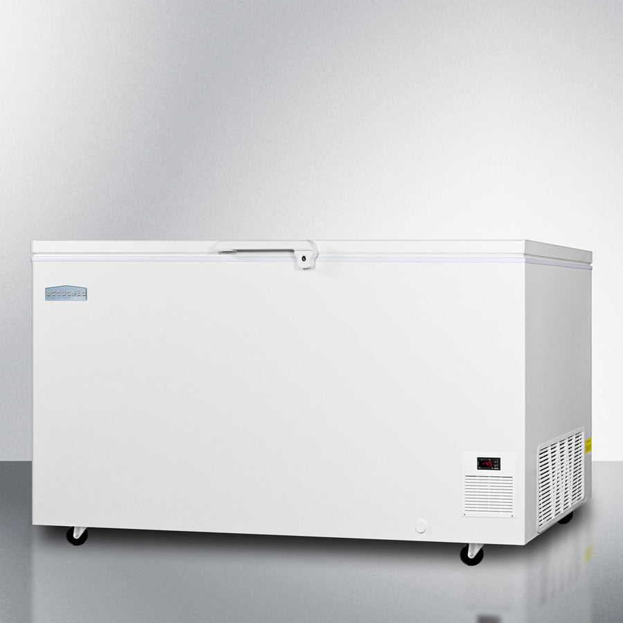 Accucold 15 Cubic Feet Chest Freezer EL51LT - Energy Efficient Deep Freezer for Home, Garage & Basement Storage - Perfect for Frozen Foods, Meat, Ice Cream & Bulk Groceries