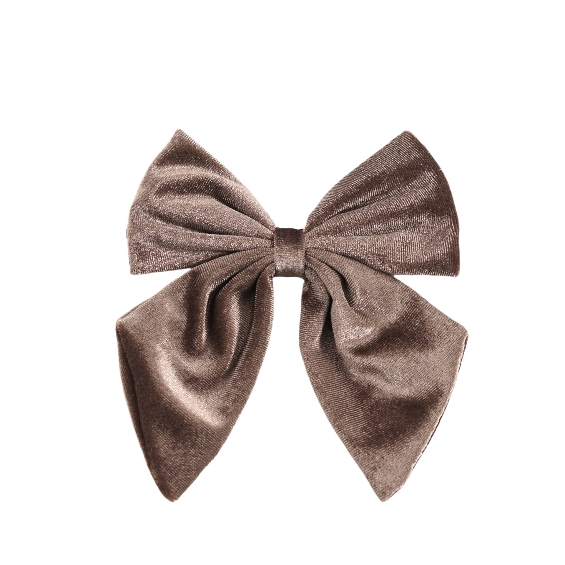 Velvet Hair Bows for Women & Girls - Alligator Clip Hair Accessories for Parties & School