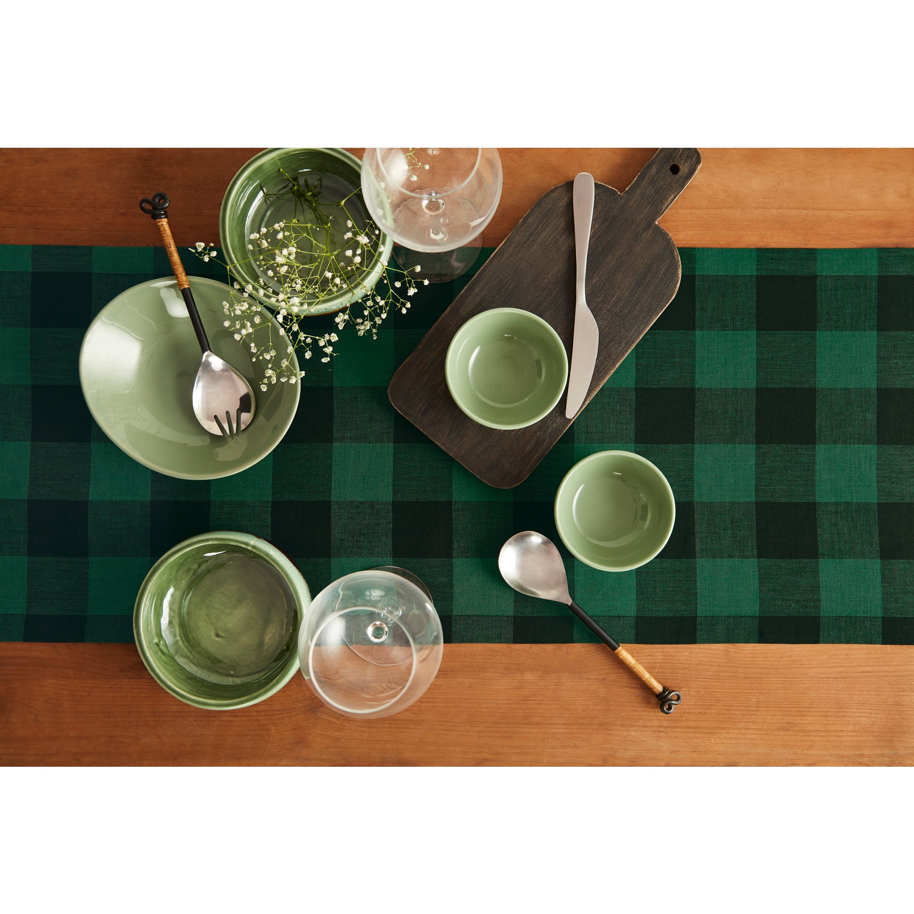 Buffalo Check Table Runner - Red and Black Plaid Cotton Table Decor for Farmhouse, Rustic & Holiday Dining - Perfect for Christmas, Thanksgiving & Everyday Use