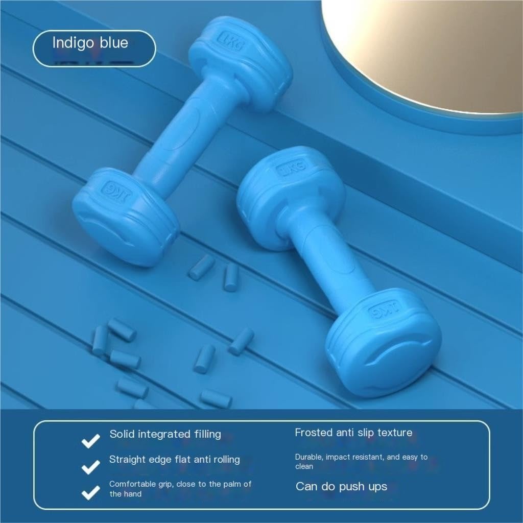 Women's & Men's Adjustable Dumbbell Set for Home Gym - Kettlebell & Arm Muscle Training - Yoga & Strength Workout Equipment for Home Fitness & Weight Lifting