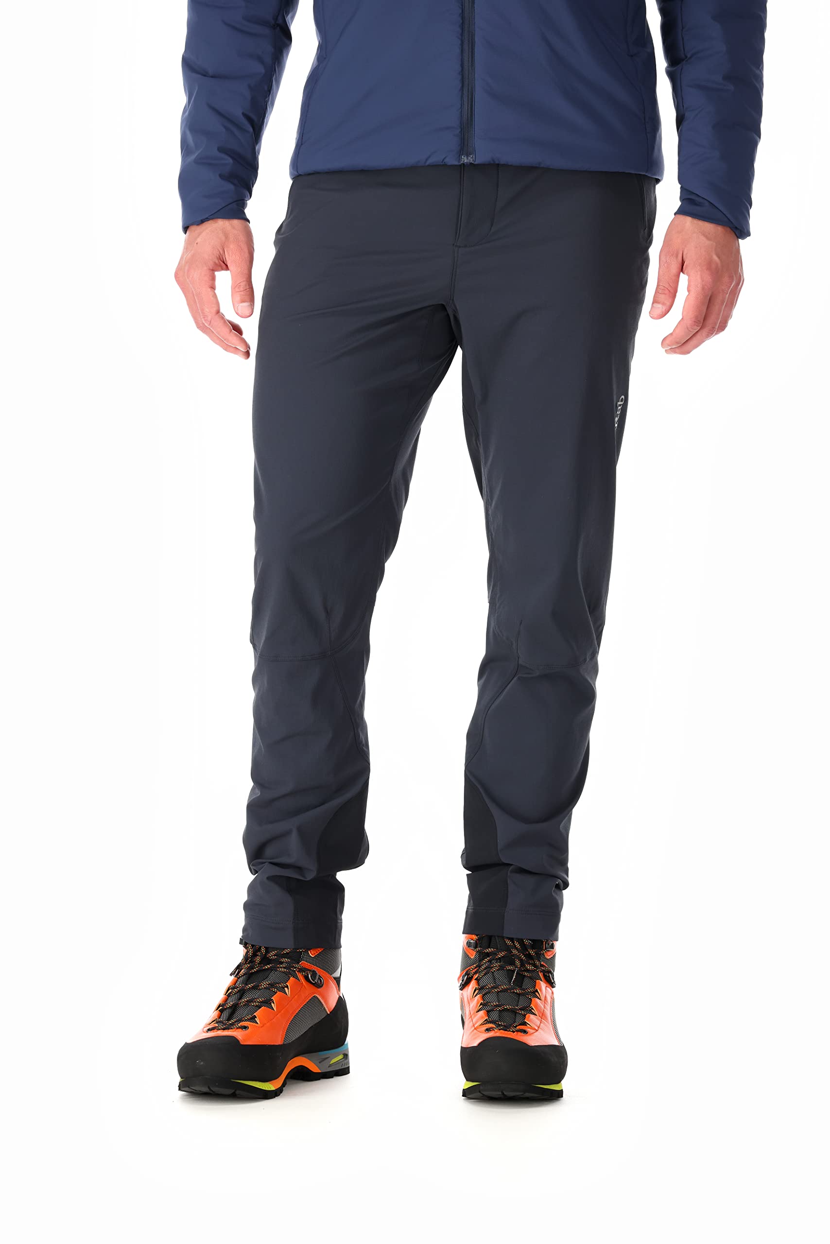 Rab Men's Ascendor Lightweight Softshell Pants - Breathable Hiking & Climbing Pants for Outdoor Adventures | Perfect for Trail Running, Camping & Mountain Exploration