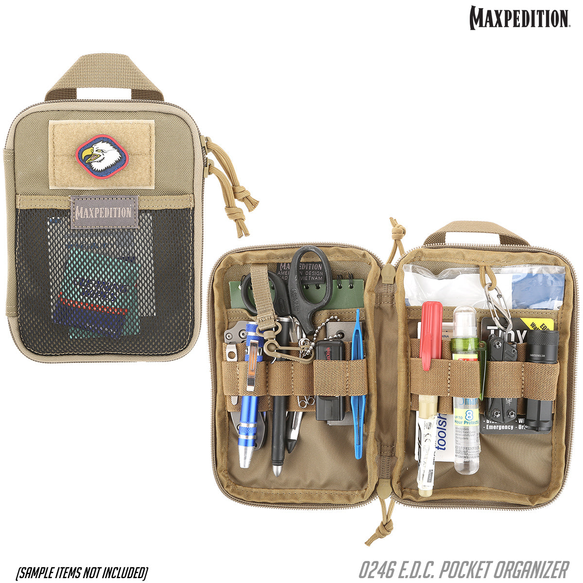 Premium EDC Pocket Organizer - Compact & Durable for Everyday Carry Essentials (Buy 1 Get 1 Free) | Perfect for Wallets, Keys, Tools & Outdoor Gear Organization