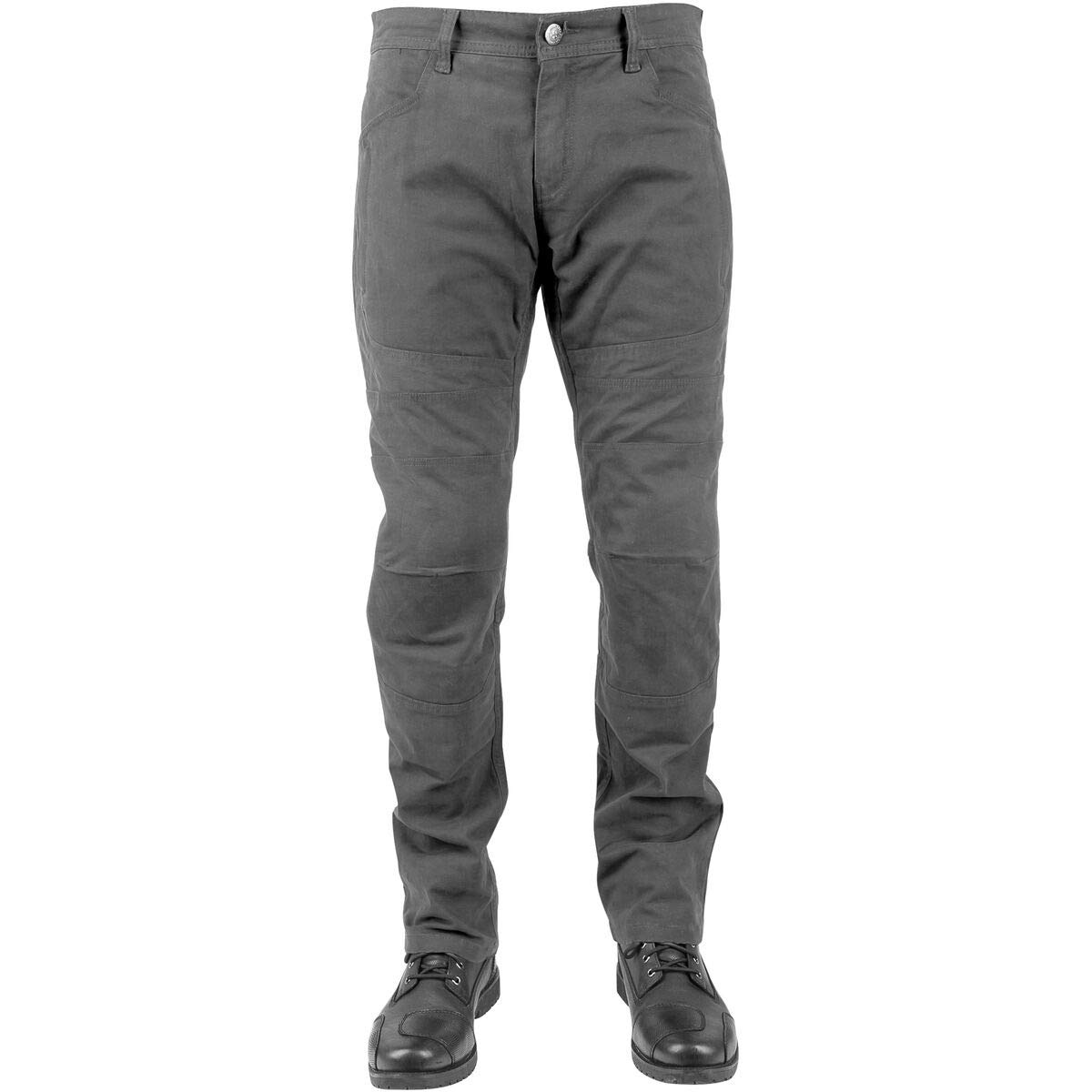 Speed and Strength Men's Dogs of War 2.0 Motorcycle Riding Pants - Charcoal Gray, Size 36x30 - Durable & Comfortable for Street Biking & Racing